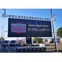 China IP65 Outdoor LED Screen Rental Advertising Boards With Fast Lock factory