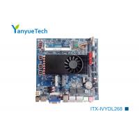 China ITX-IVYDL268 Intel Itx Board Soldered Onboard Intel IVY Bridge U Series I3 I5 I7 CPU 2 Bit factory
