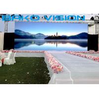 Quality HD P3.91 Stage Background LED Display Big Screen Flexible Curtain 100000 Hrs for sale