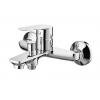 Quality Chrome Brass Bath Shower Faucet Surface-Mounted Single Lever for sale