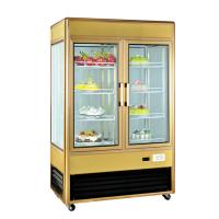 China Counter Top Cake Showcase Refrigerator Bakery Glass Display Refrigeration Equipment for sale