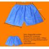 China Breathable Disposable SPA Products Non Woven Short Pants Anti Bacteria factory
