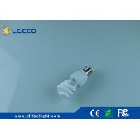 China T3 Half Spiral Energy Saver Light Bulbs 6400K CFL 9 Watt Nickelplated Aluminum Base factory