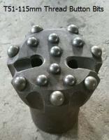 China T51-115mm Thread Button Bits for rock drilling factory