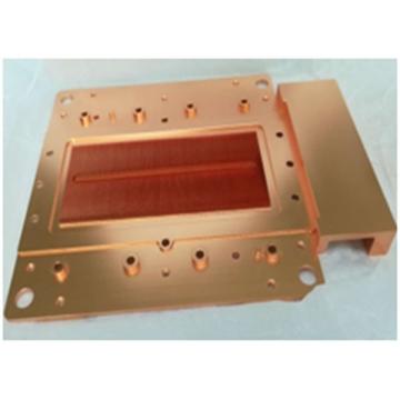 Quality Precision Brass Stamping Cooling Heatsink Skiving And Machining Heat Sink with for sale