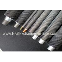 China B338 Gr. 2 SMLS Titanium Tube , Spiral Aluminum Extruded Fin Tube 1.245mmWT factory