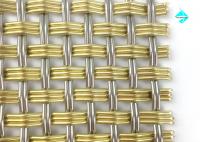 China Rattan Pattern Aluminum Decorative Wire Mesh Uesed For Shopping Mall Divider factory