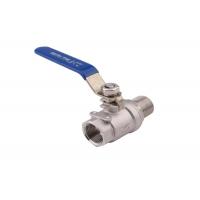 China DIN API 6d 3 Inch 6 Inch DN50 PN40 32mm 400 Wog Two Piece 2pc Ss 316 Ball Valve for sale