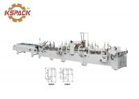 China Carton Box Folder Gluer Machine Adjustable Distance With Two Baffles factory