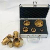 Buy cheap Aluminum Box 5pcs Vacuum Brazed M14 Diamond Core Drill Bit Set from wholesalers