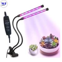 China USB Smart Mini LED Grow Tube Light Red Blue 10-40W 360° Flexible With Desktop Table Clip Controller For Indoor factory