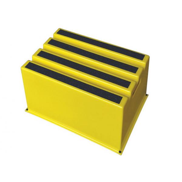 Quality Abrasive Tape Small Step Stool , Step Up Stool Hand Holes For Easy Lifting for sale