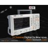 China Ultra Thin 100mhz Digital Oscilloscope 2 Channel Full Bandwidth Storage factory