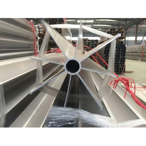 Quality High Strength 7075 Alum Extrusion Profile Light Weight Used As Mortar Tail Fin for sale