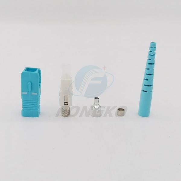 Quality 2.0mm OM3 Simplex Fiber Optic Upc And Apc Connectors for sale