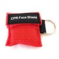 China First Aid Rescue Disposable CPR Mask Keychain Bag With CPR Face Shield factory