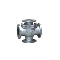 China Four Way Ball Valve Steel Ball Valves Trunnion Mounted Type factory