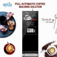 China Self Service Floor Standing Coffee Machine With User-Friendly Interface factory