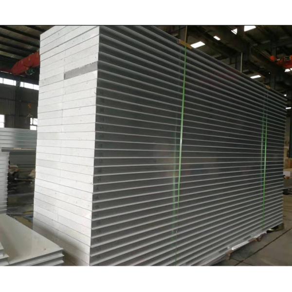 Quality Metal Carved Silica Color Steel Sandwich Panel Metal Roofing 950mm 1150mm Width for sale