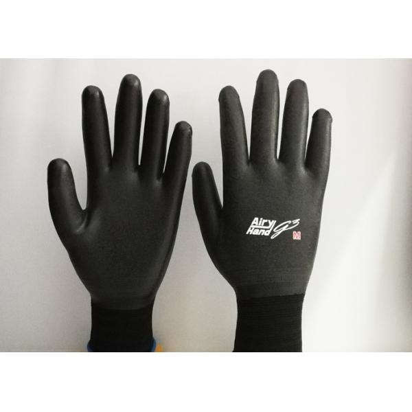 Quality 15 Gauge Nylon Latex Coated Gloves Excellent Breathability EN388 Certificated for sale