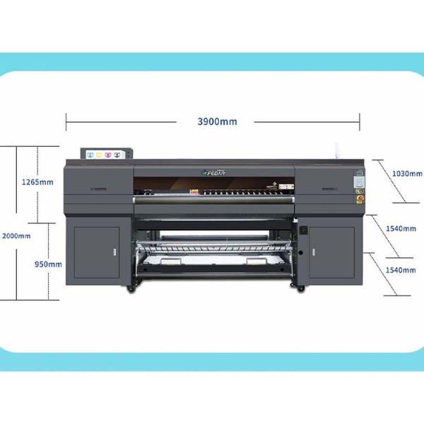 Quality 15 heads1900mm Direct to Fabric Printer Digital TextileWith Thermal Transfer for sale