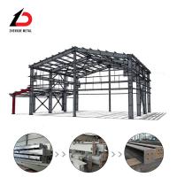 China Q235 Prefabricated Building Steel Structure Customized S235 S275jr factory