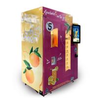 China Remote Control Orange Juice Vending Machine Business For 330-450 Ml Cup Size factory