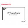 China Multi Touch Points 65 Inch Ir Touch Screen Frame For TV , 60000 Hours Time factory