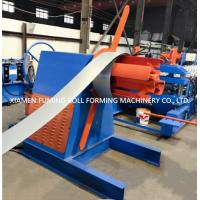China Simple Sheet Metal Decoiler With Link Connected Expanding System factory