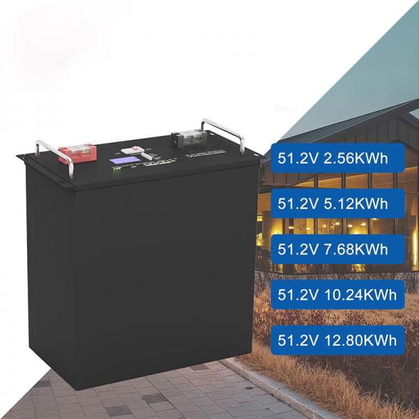 Quality Deep Cycle Solar Generator Lithium Battery Lifepo4 24v 48v 200ah 100ah for sale