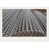 China Flat Wire Mesh Conveyor Belt With Staininless Steel Used In Heavy Machinery factory