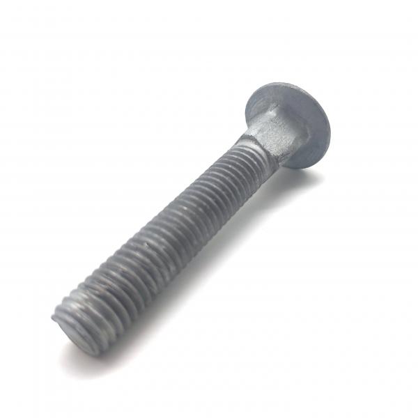 Quality M30 M40 Carbon Steel 4.8 5.8 Round Head Long Square Neck carriage bolt for sale