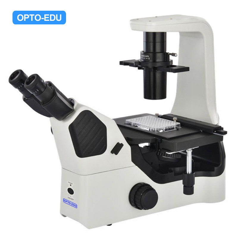 China OPTO EDU A14.1063 Inverted Optical Microscope , Phase Contrast Microscope Magnification 4x factory