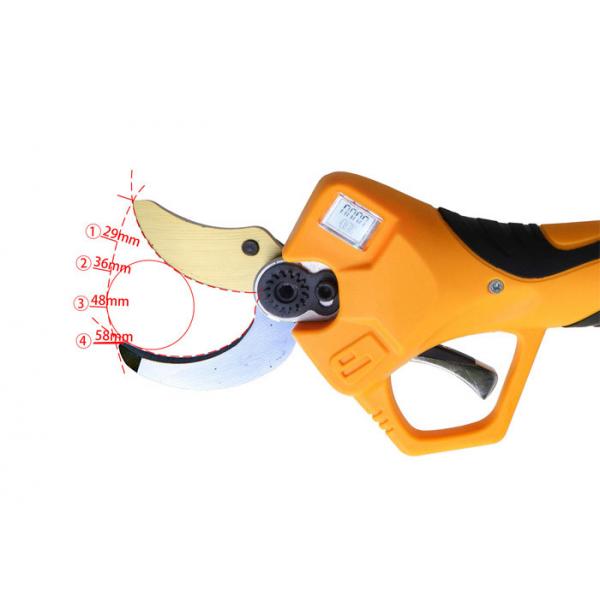 Quality Gold 40mm Electric Pruning Cutter With Rechargeable Lithium Battery for sale