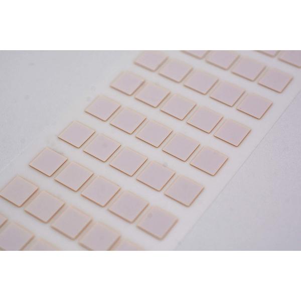 Quality 5x5mm 1mil White Matte High Temperature Resistant Polyimide Label for sale