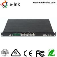 China Unmanaged Industrial Ethernet POE Switch 1000Base - FX SFP / RJ45 Combo factory