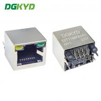 Buy cheap DGKYD52T1188AB1A1DY1 8P8C RJ45 Connector 180° Vertical Interface Without Light from wholesalers