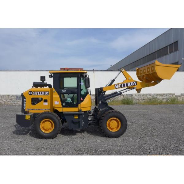 Quality Industrial Front Loading Shovel , Four Wheel Loader With 0.5m3 Bucket ODM for sale