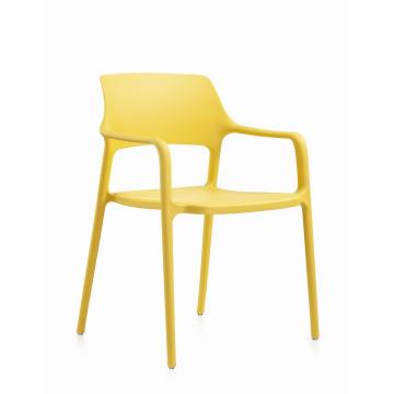 Quality Stackable Plastic Dining Chair Metal Restaurant Chairs For Home Office for sale