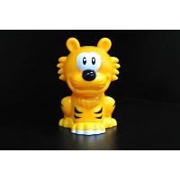 China An Yellow Tiger Animal Pencil Sharpener , Toy Pencil Sharpener For School factory