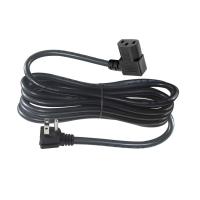 China USA 3 Pin Plug to Right Angle IEC C13 Power Cord Cable for Computer 90 Degree C13 Connector factory