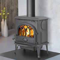 China Custom antique cast iron coal stove designed cast iron wood burning stove factory