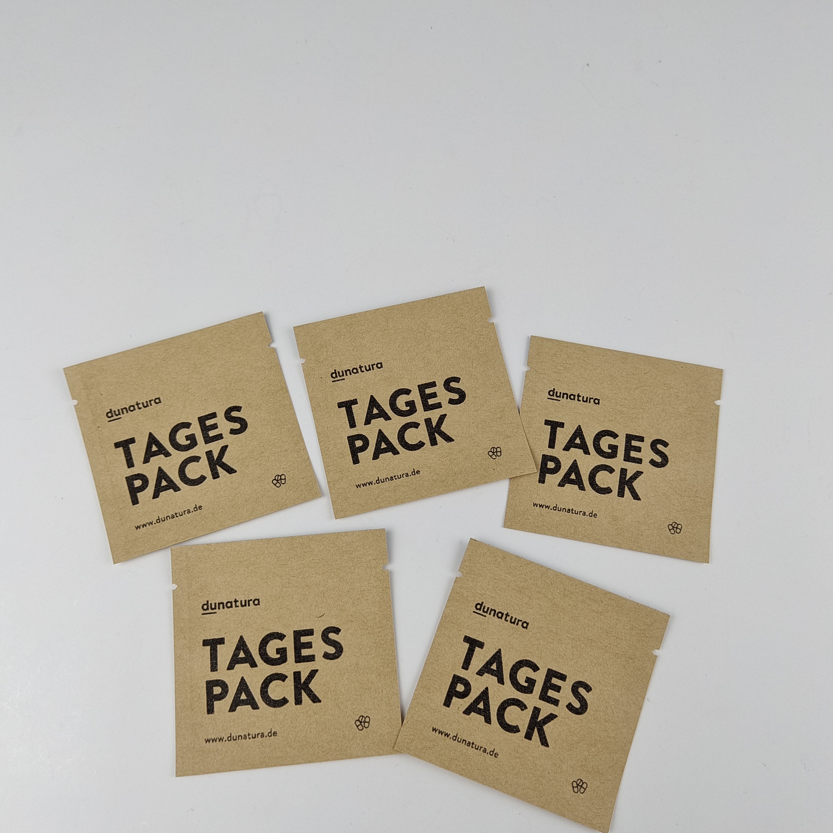 China Custom Printing Biodegradable Small Sachet For Tages Pack Patches Kraft Paper 3 factory