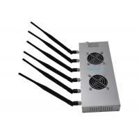 China Wifi Bluetooth High Power Cell Phone Jammer 12w 6 Bands For Library factory