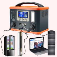 Quality 600W Camping Portable Power Station Rechargeable Energy Storage Power Station for sale