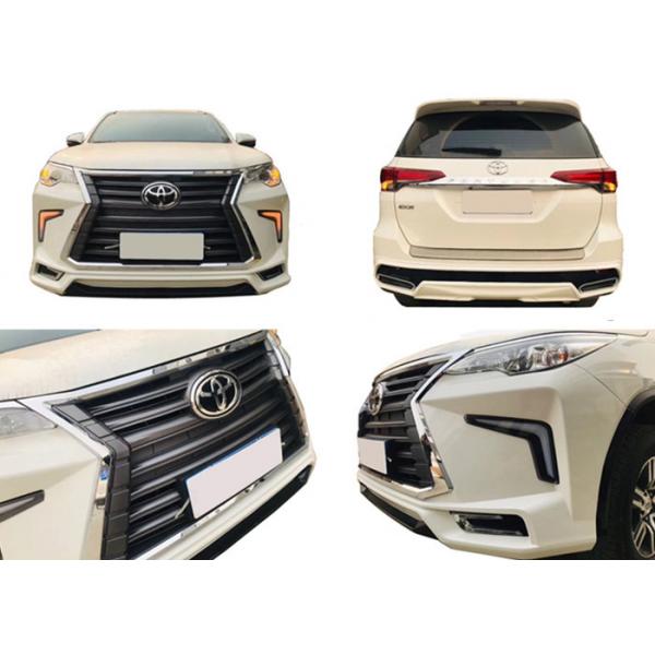 Quality Lexus Style Body Kits Front Bumper and Rear Bumper for Toyota Fortuner 2016 2018 for sale