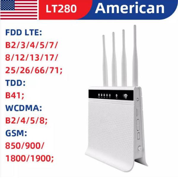 Quality IMEI TTL Change Wifi CPE 4G LTE WIFI Router Unlock 300mbps For CCTV Camera for sale
