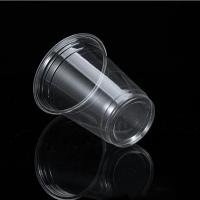 Quality Home Use Clear Plastic Cold Drink Cups With Lids For Beverage Party Events for sale