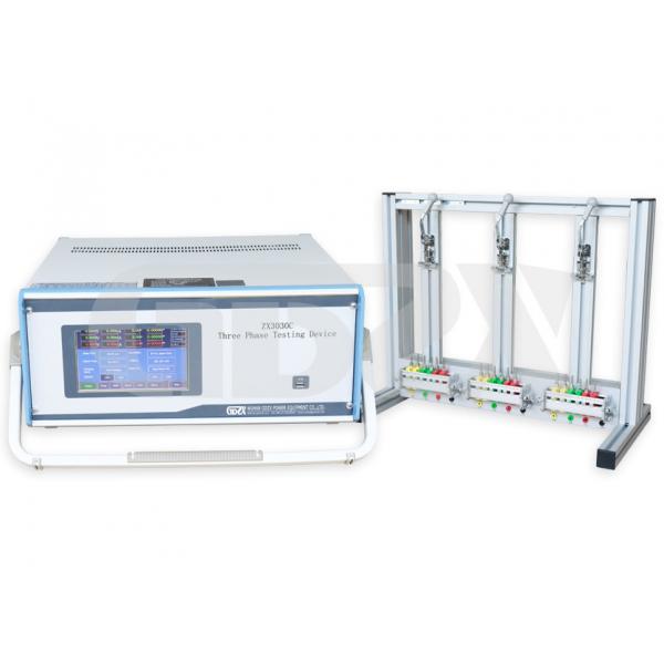 Quality Portable Three Phase Energy Meter Calibration Electrical Test Equipment With Test Shelf for sale