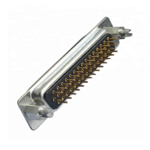 Quality HDP 44P D SUB Connector FEMALE ST DIP AC 500 Volts With Screw Straight connector for sale